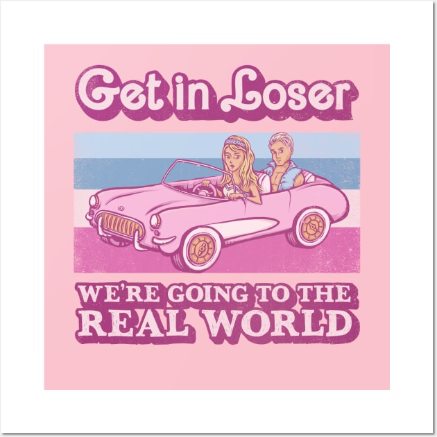 We're Going to the Real World Wall Art by kg07_shirts